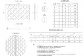 RPC蓋板塑料模具平面設計PDF圖下載