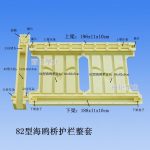 高鐵橋梁圍欄模具