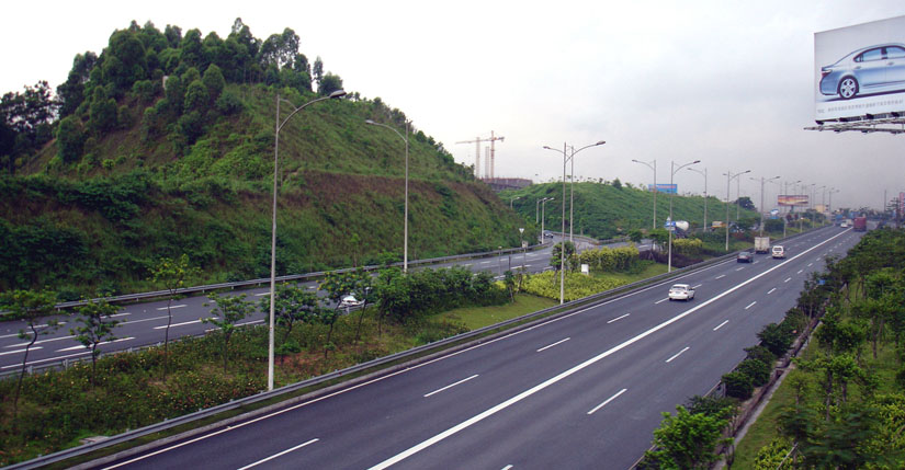 青銀高速護坡生態(tài)植被