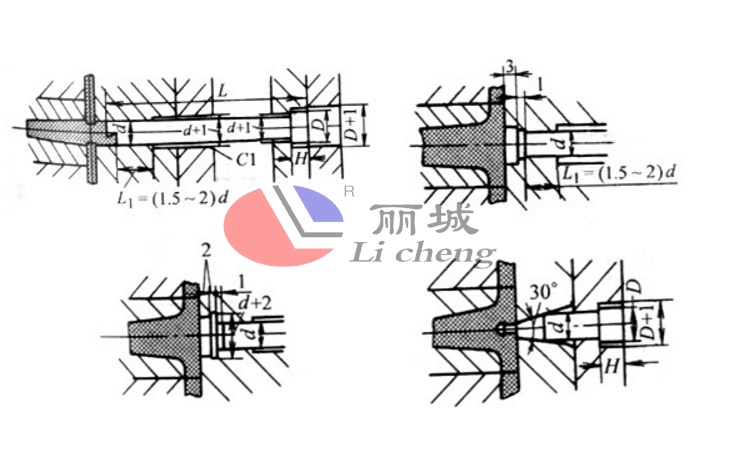 分流道拉料桿設計