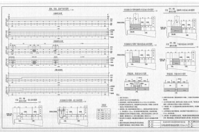 水泥聲屏障模具安裝布置設計圖